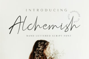 Alchemish Script: A Handwritten Font That Converts