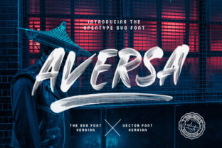 Aversa: A Bold Color Font for Scroll-Stopping Marketing