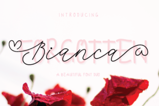 Bianca Forgotten Duo: A Script Handwritten Typeface for Scroll-Stopping Campaigns