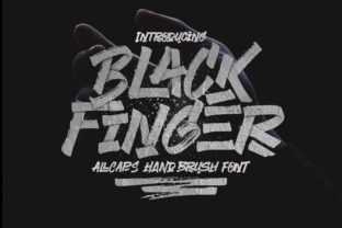Black Finger: A Handwritten Font That Stops Scrollers