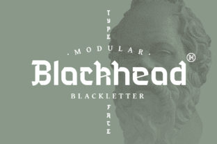 Blackhead: A Bold Blackletter Font That Elevates Real Branding