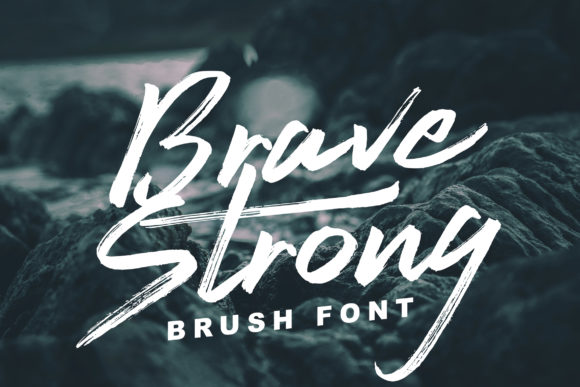 Brave Strong: A Handwritten Font That Commands Attention