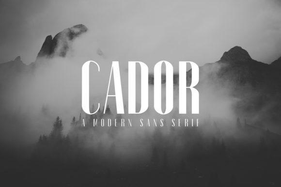 Cador: A Timeless Sans Serif Font for Polished Branding