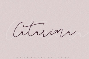 Catarina: A Handwritten Font That Builds Brand Connection