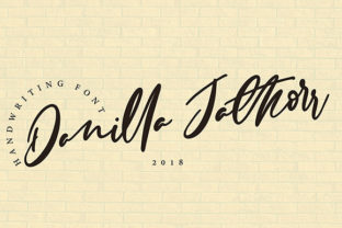 Danilla Jathorr: A Script Font That Feels Human in Fast-Scrolling Feeds