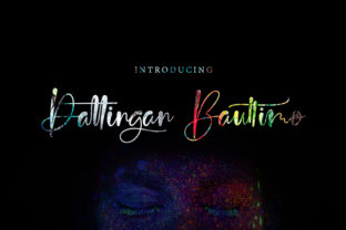Dattingan Bauttimo: A Script Handwritten Font That Feels Like Home