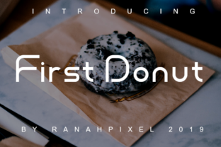 First Donut: A Slab Serif That Feels Like a Pause