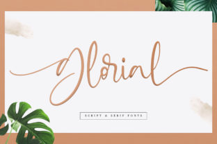 Glorial Duo: A Script Handwritten Font That Converts