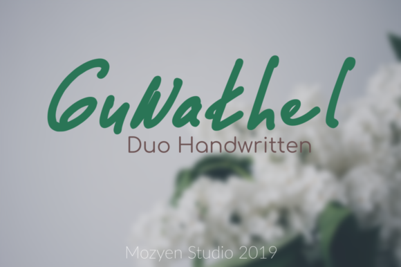Guwathel: A Warm, Confident Script for Real Brand Work