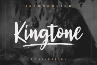 Kingtone: A Handwritten Font with Urban Soul