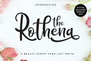 Rothena: A Handwritten Font That Builds Brand Connection