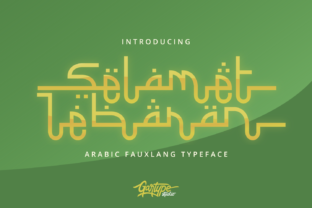 Selamet Lebaran: A Bold, Joyful Arabic-Themed Display Font