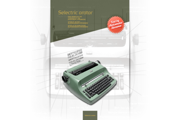 Selectric Orator: A Vintage Sans Serif That Elevates Real Business Branding