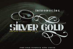 Silver Gold Font: A Bold, Modern Sans Serif for Standout Branding