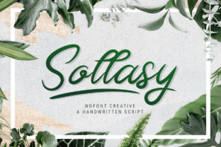 Sollasy: A Playful Handwritten Font for Digital Branding