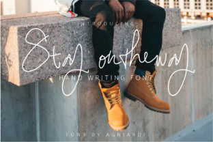 Stay Ontheway: A Light Script Font for Warm, Authentic Branding