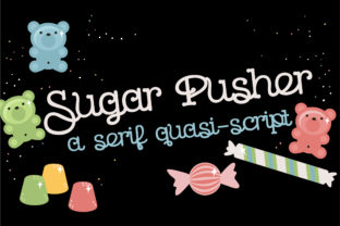 Sugar Pusher: A Sweet, Authentic Handwritten Font for Branding