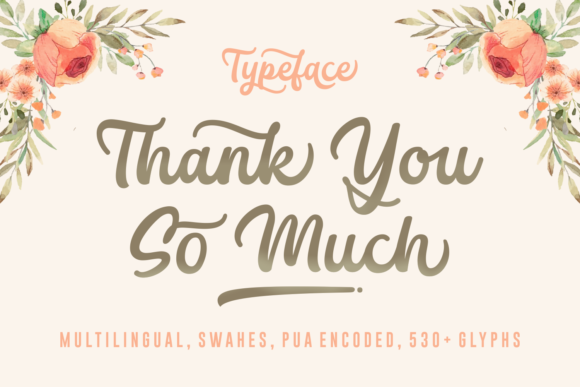 Thank You so Much
