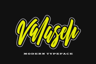 Valaseh: A Bold Handwritten Font for Editorial Impact