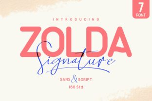 Zolda: A Handwritten Font That Feels Like a Quiet Conversation